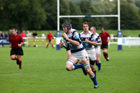 Tynedale's Richard Boyle scoring a try against Blaydon